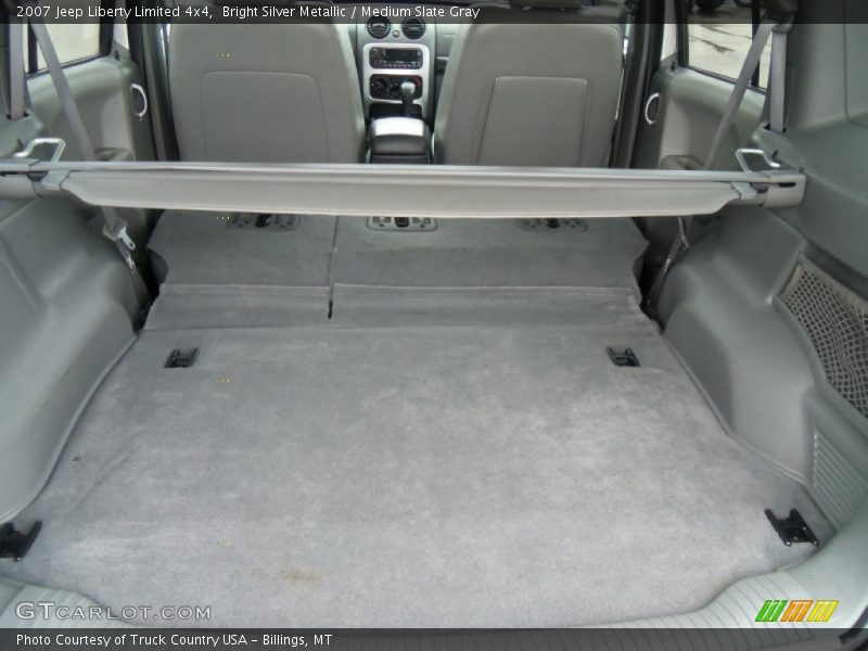 Bright Silver Metallic / Medium Slate Gray 2007 Jeep Liberty Limited 4x4