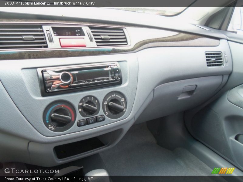 Innsbruck White / Gray 2003 Mitsubishi Lancer LS