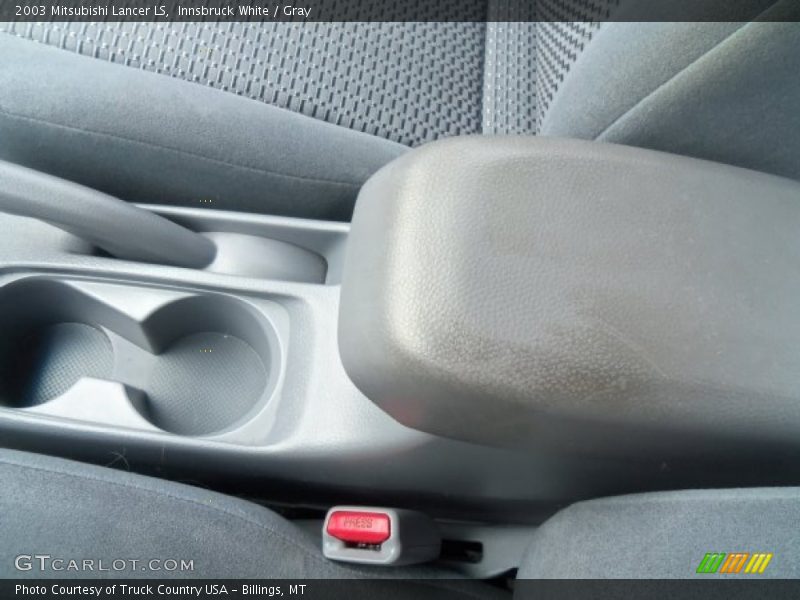Innsbruck White / Gray 2003 Mitsubishi Lancer LS