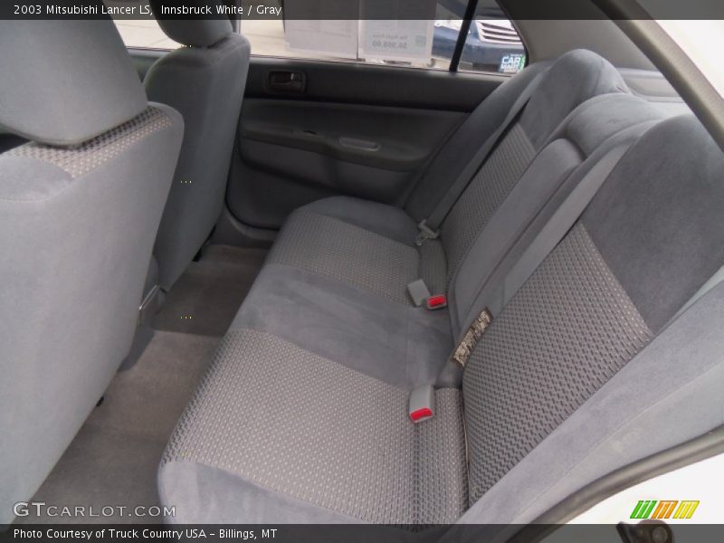 Innsbruck White / Gray 2003 Mitsubishi Lancer LS