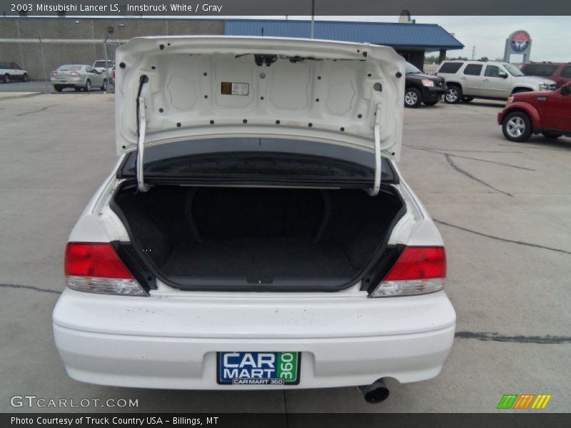 Innsbruck White / Gray 2003 Mitsubishi Lancer LS
