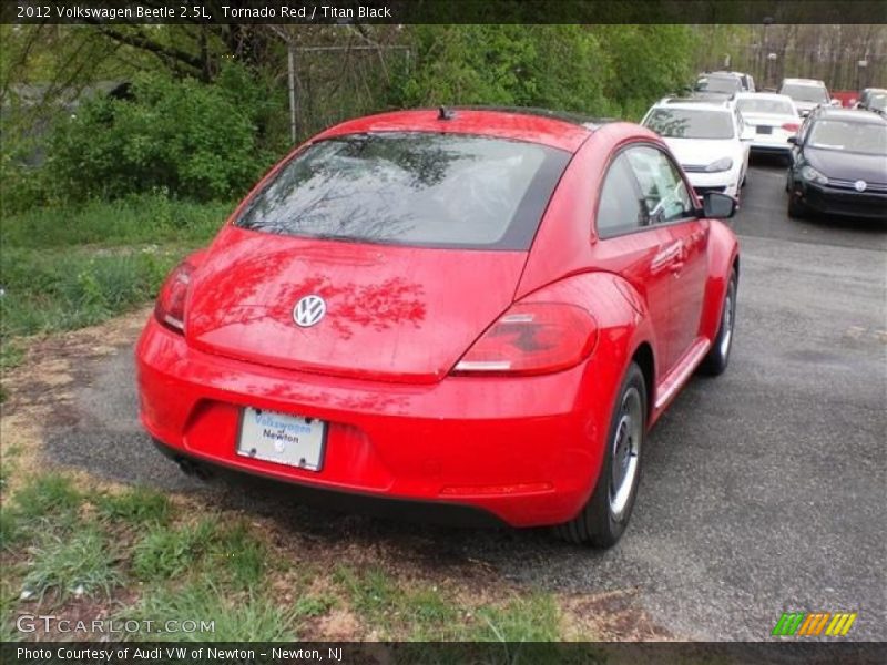 Tornado Red / Titan Black 2012 Volkswagen Beetle 2.5L