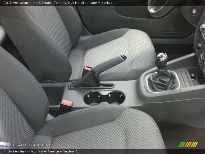 Tempest Blue Metallic / Latte Macchiato 2012 Volkswagen Jetta S Sedan