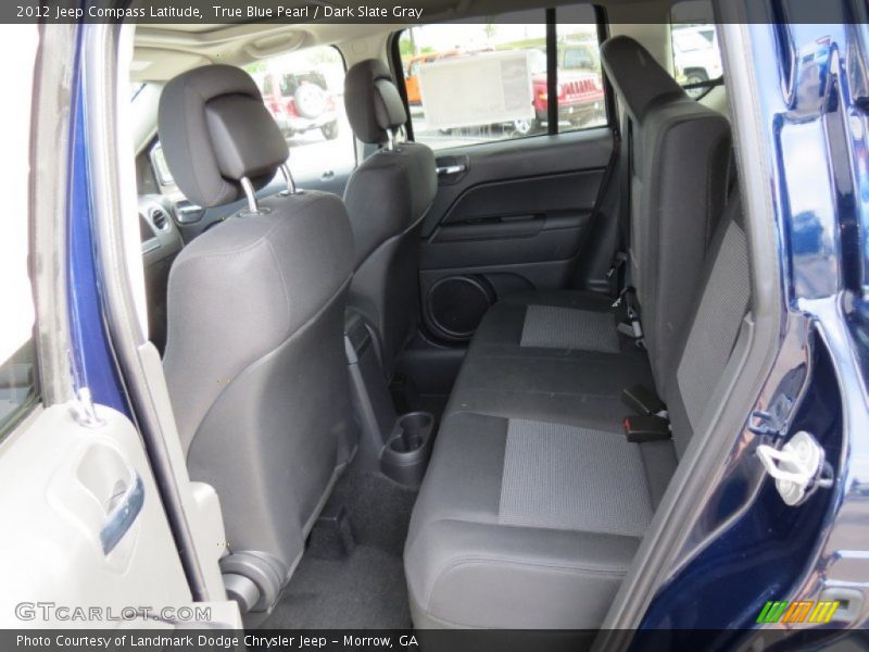 True Blue Pearl / Dark Slate Gray 2012 Jeep Compass Latitude