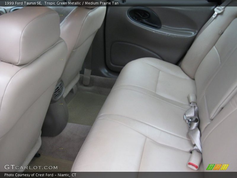 Tropic Green Metallic / Medium Prairie Tan 1999 Ford Taurus SE
