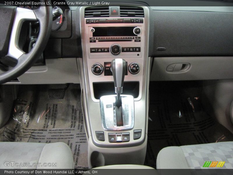 Granite Gray Metallic / Light Gray 2007 Chevrolet Equinox LS