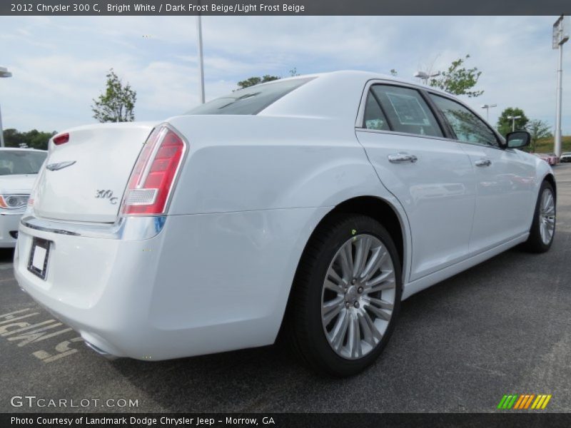 Bright White / Dark Frost Beige/Light Frost Beige 2012 Chrysler 300 C