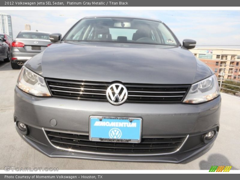 Platinum Gray Metallic / Titan Black 2012 Volkswagen Jetta SEL Sedan