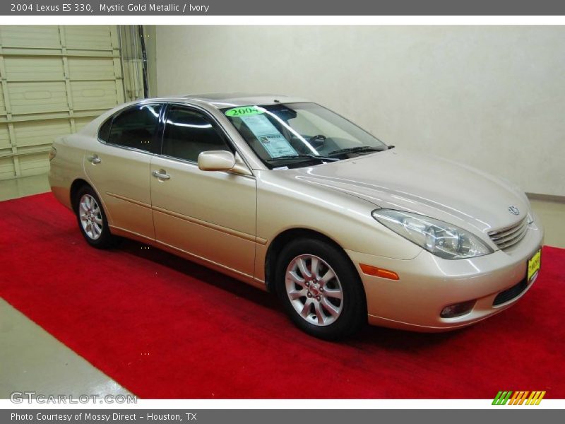 Mystic Gold Metallic / Ivory 2004 Lexus ES 330