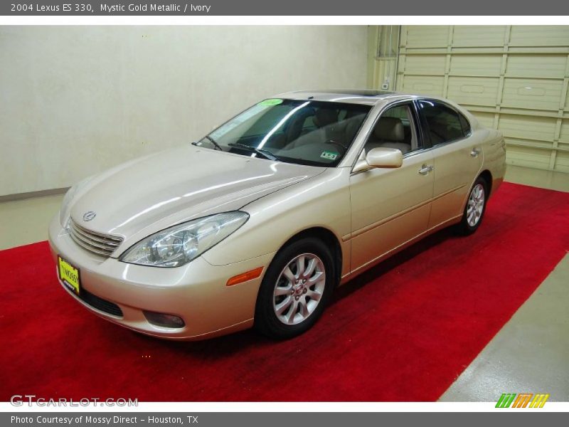 Mystic Gold Metallic / Ivory 2004 Lexus ES 330