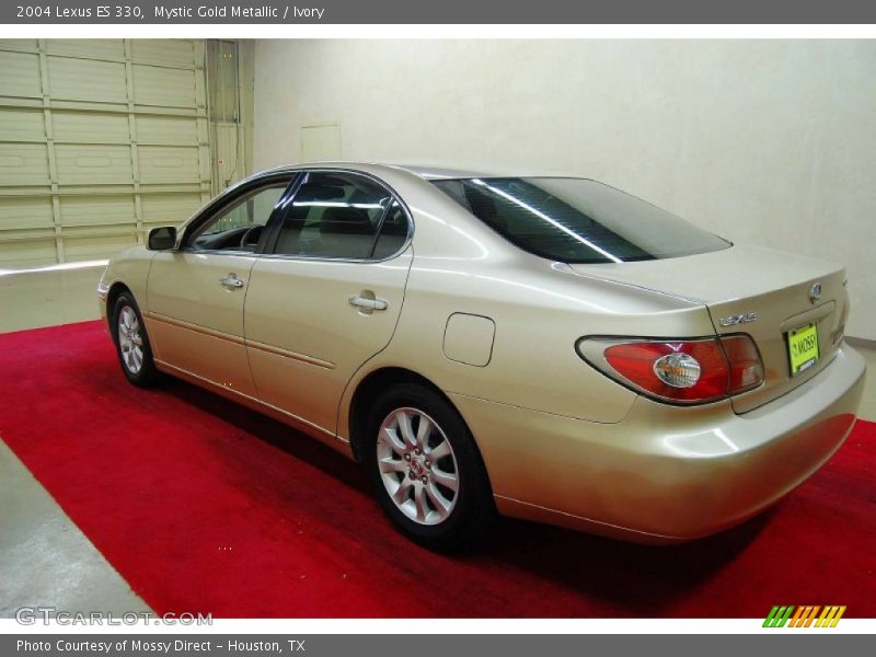 Mystic Gold Metallic / Ivory 2004 Lexus ES 330