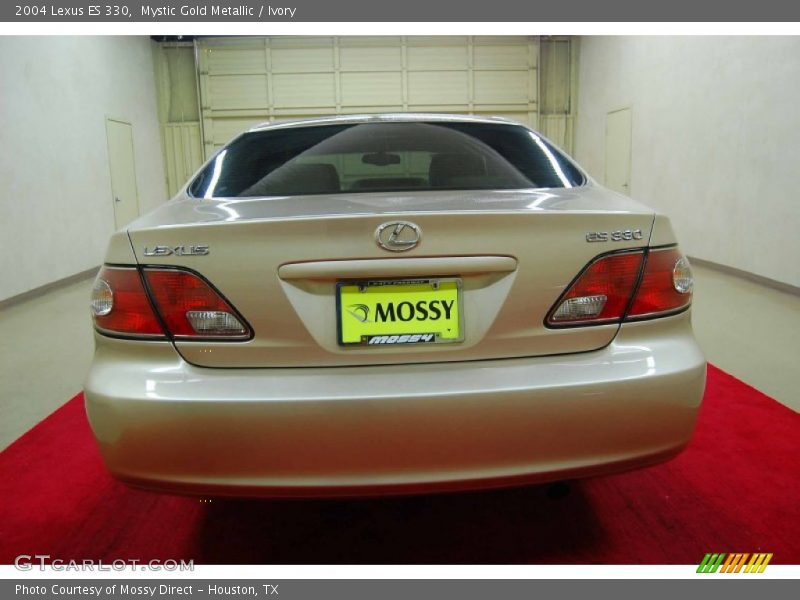 Mystic Gold Metallic / Ivory 2004 Lexus ES 330
