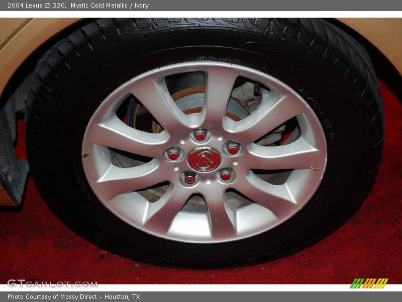 Mystic Gold Metallic / Ivory 2004 Lexus ES 330
