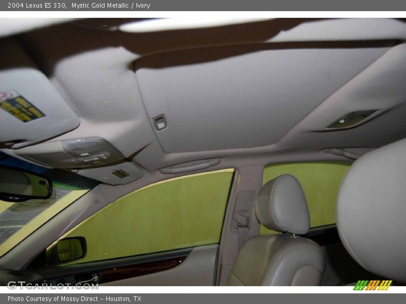 Mystic Gold Metallic / Ivory 2004 Lexus ES 330