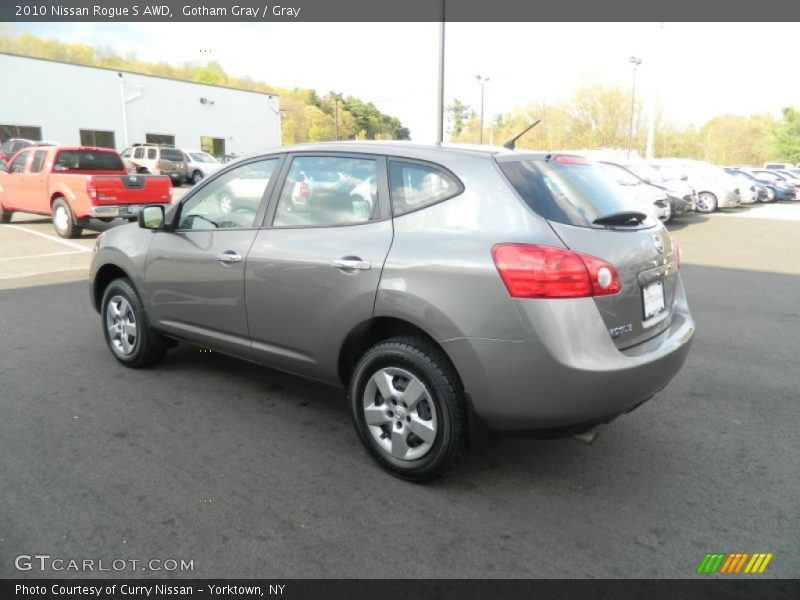 Gotham Gray / Gray 2010 Nissan Rogue S AWD