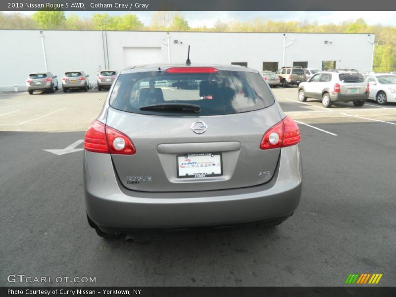 Gotham Gray / Gray 2010 Nissan Rogue S AWD