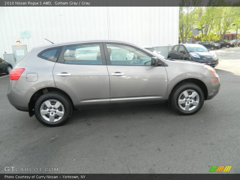 Gotham Gray / Gray 2010 Nissan Rogue S AWD