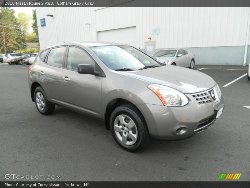 Gotham Gray / Gray 2010 Nissan Rogue S AWD