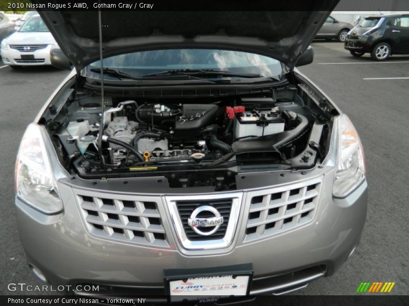 Gotham Gray / Gray 2010 Nissan Rogue S AWD