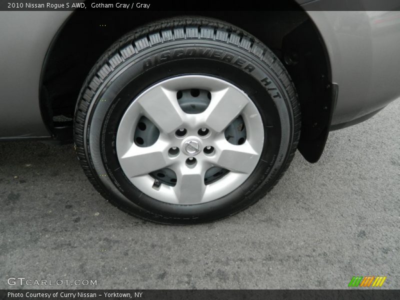 Gotham Gray / Gray 2010 Nissan Rogue S AWD