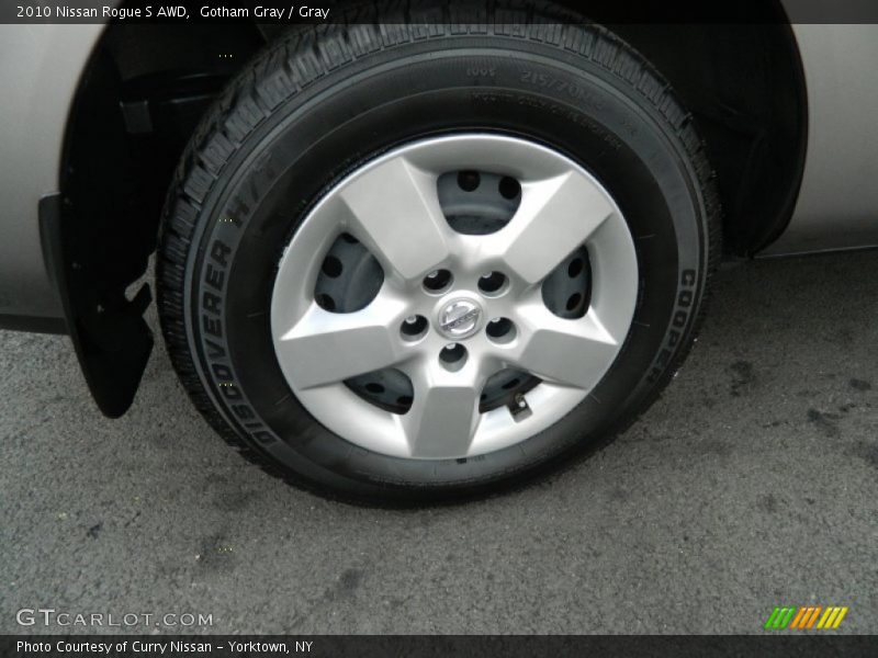 Gotham Gray / Gray 2010 Nissan Rogue S AWD