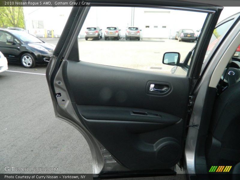 Gotham Gray / Gray 2010 Nissan Rogue S AWD