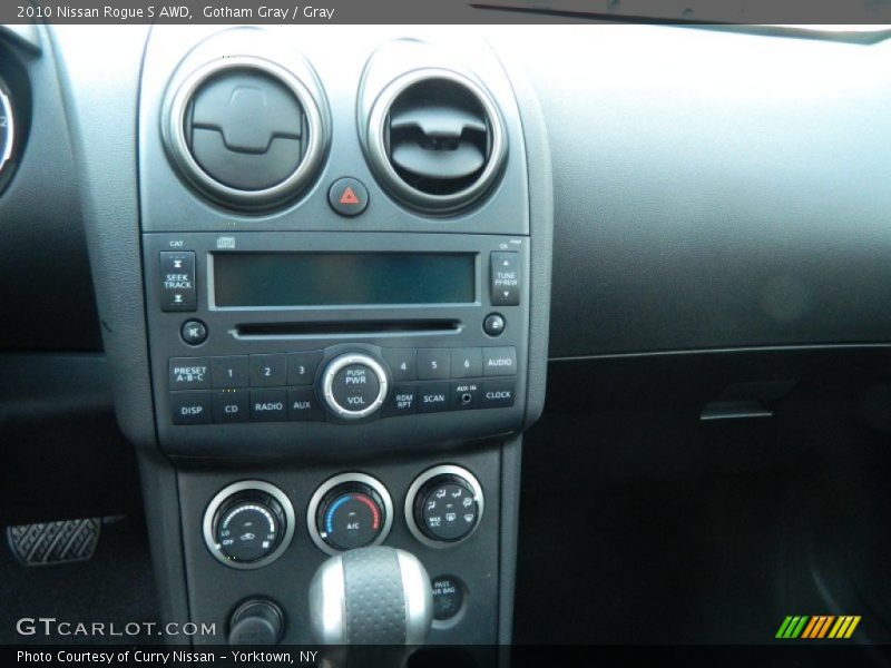 Gotham Gray / Gray 2010 Nissan Rogue S AWD