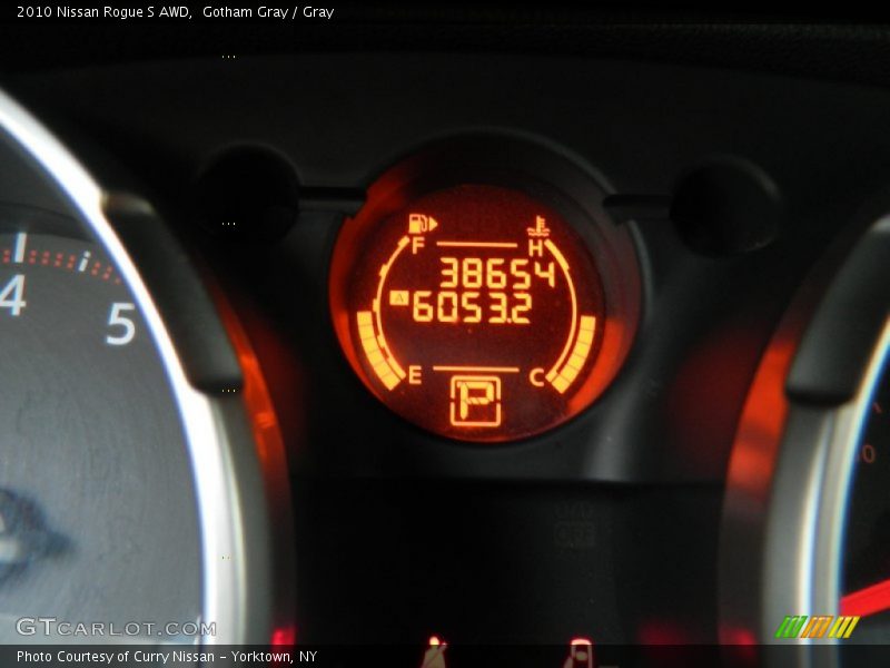 Gotham Gray / Gray 2010 Nissan Rogue S AWD