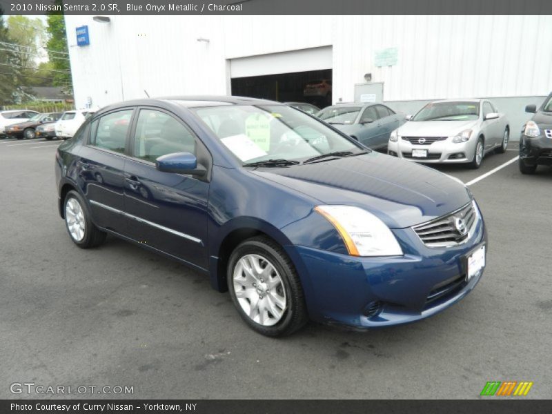 Blue Onyx Metallic / Charcoal 2010 Nissan Sentra 2.0 SR