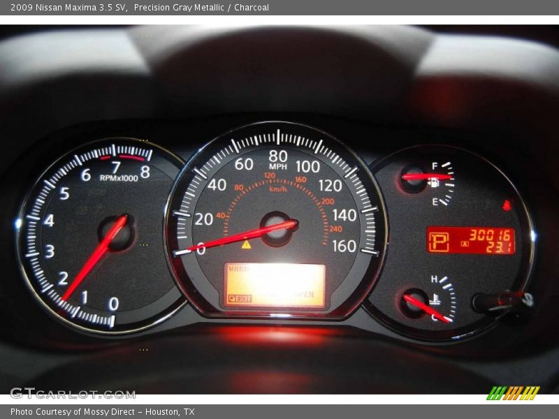 Precision Gray Metallic / Charcoal 2009 Nissan Maxima 3.5 SV