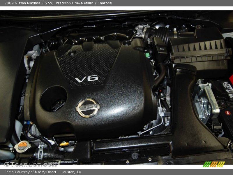 Precision Gray Metallic / Charcoal 2009 Nissan Maxima 3.5 SV