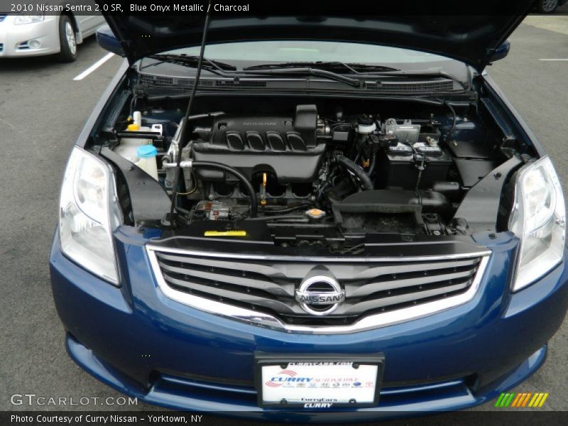 Blue Onyx Metallic / Charcoal 2010 Nissan Sentra 2.0 SR