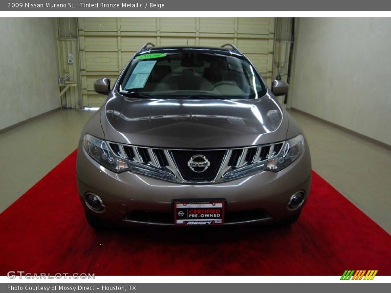 Tinted Bronze Metallic / Beige 2009 Nissan Murano SL