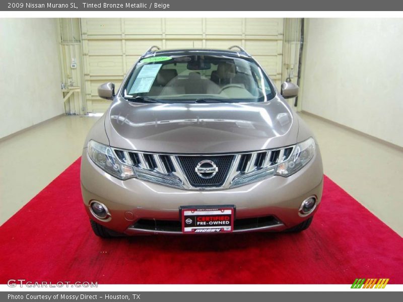 Tinted Bronze Metallic / Beige 2009 Nissan Murano SL