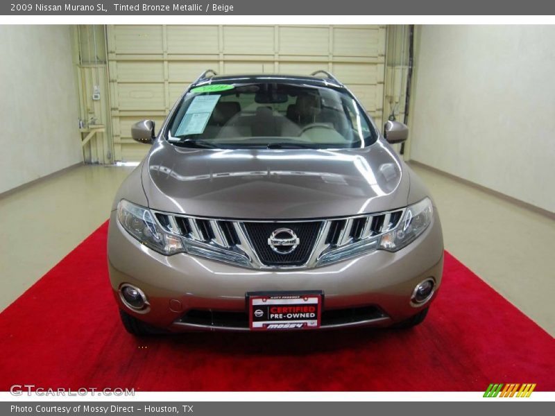 Tinted Bronze Metallic / Beige 2009 Nissan Murano SL