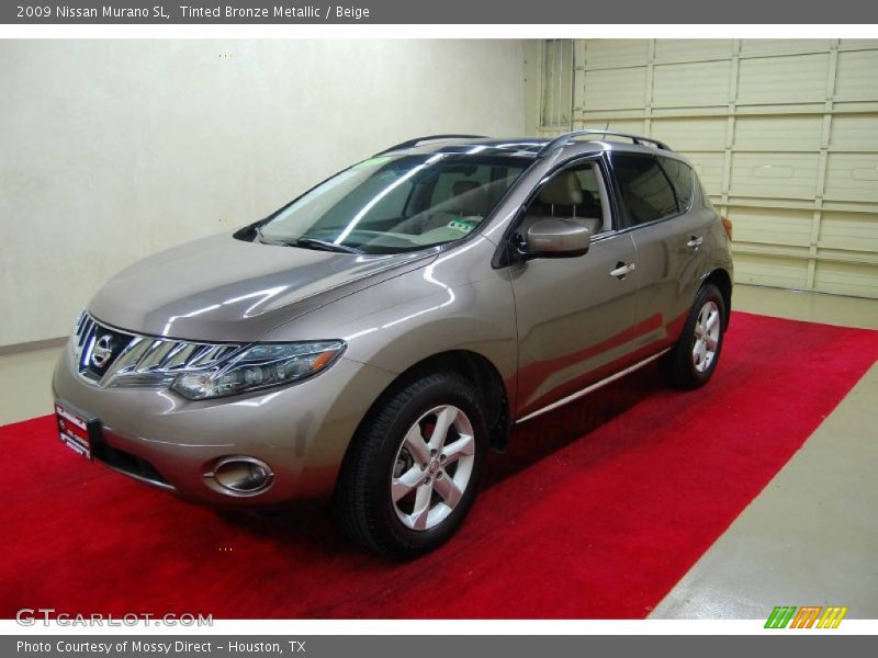 Tinted Bronze Metallic / Beige 2009 Nissan Murano SL
