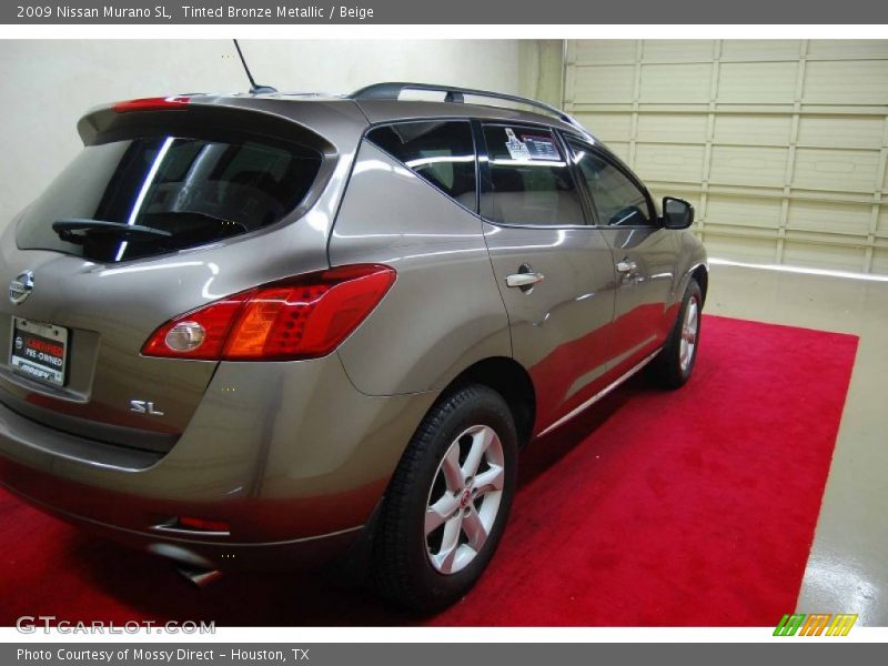 Tinted Bronze Metallic / Beige 2009 Nissan Murano SL