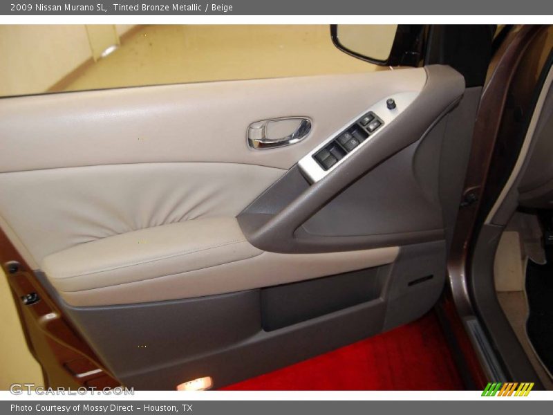 Tinted Bronze Metallic / Beige 2009 Nissan Murano SL