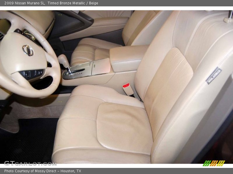 Tinted Bronze Metallic / Beige 2009 Nissan Murano SL