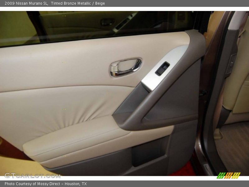 Tinted Bronze Metallic / Beige 2009 Nissan Murano SL
