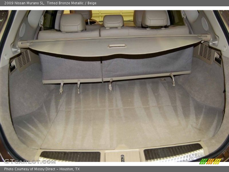 Tinted Bronze Metallic / Beige 2009 Nissan Murano SL
