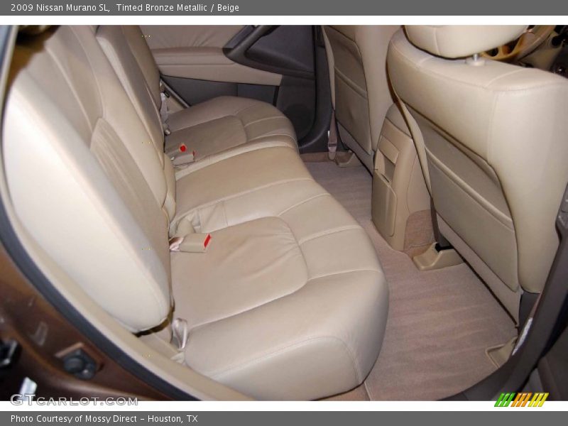 Tinted Bronze Metallic / Beige 2009 Nissan Murano SL