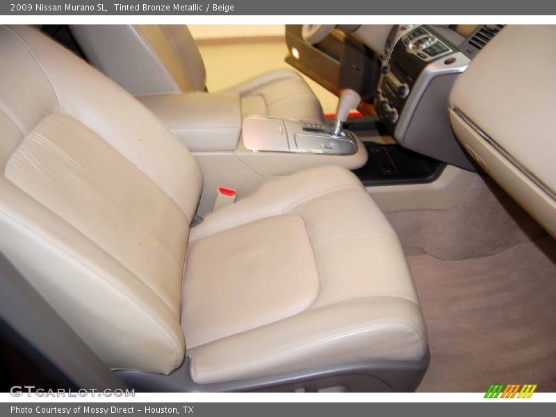 Tinted Bronze Metallic / Beige 2009 Nissan Murano SL