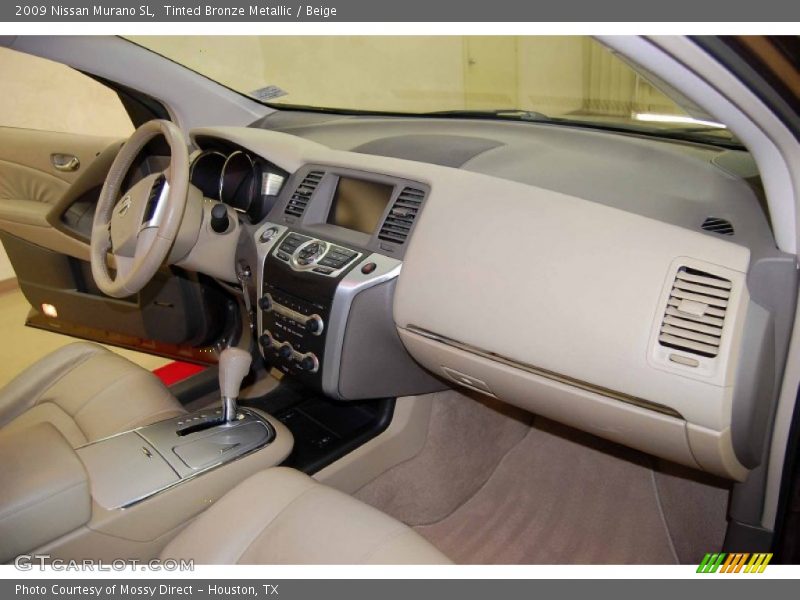 Tinted Bronze Metallic / Beige 2009 Nissan Murano SL
