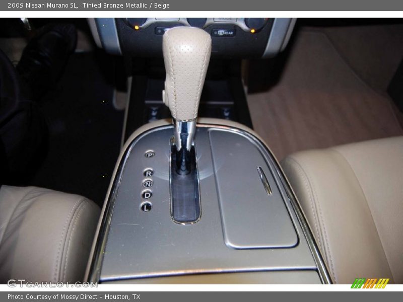Tinted Bronze Metallic / Beige 2009 Nissan Murano SL
