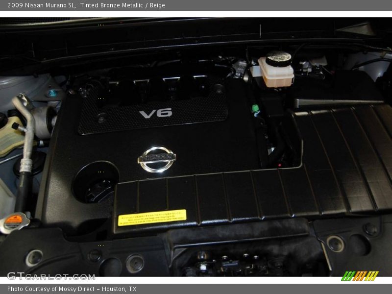 Tinted Bronze Metallic / Beige 2009 Nissan Murano SL