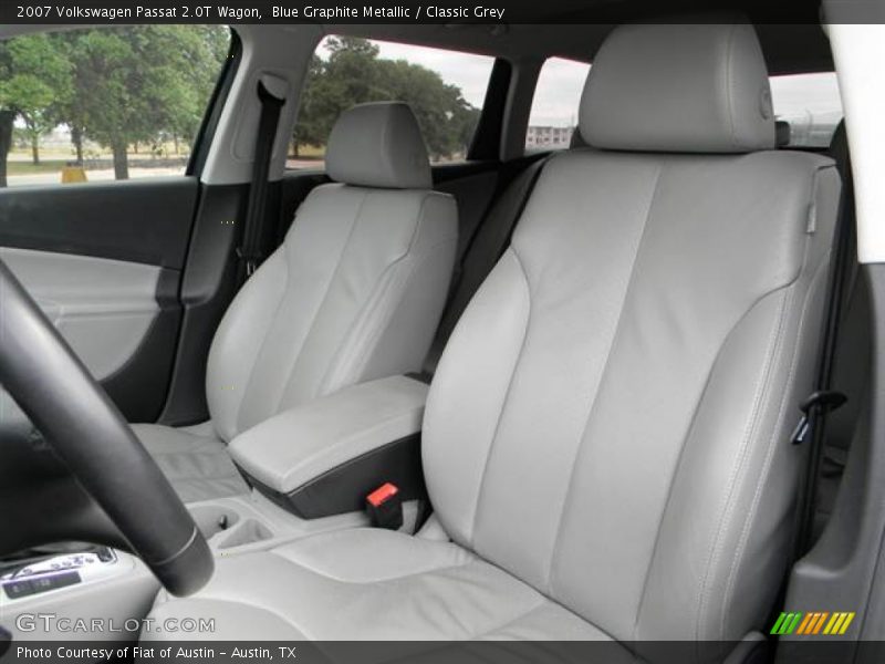 Blue Graphite Metallic / Classic Grey 2007 Volkswagen Passat 2.0T Wagon