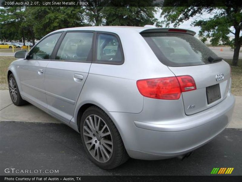 Light Silver Metallic / Black 2006 Audi A3 2.0T