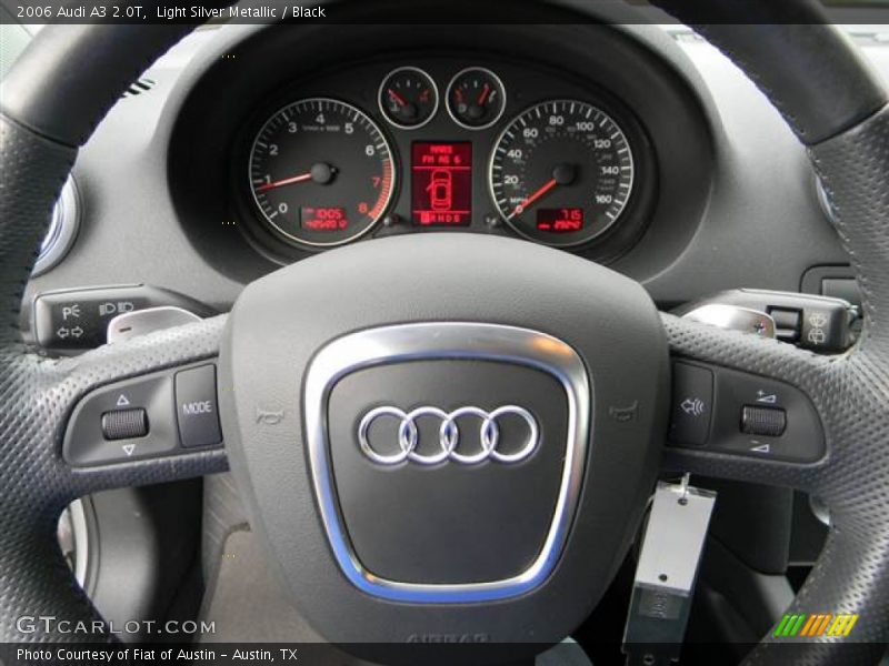 Light Silver Metallic / Black 2006 Audi A3 2.0T