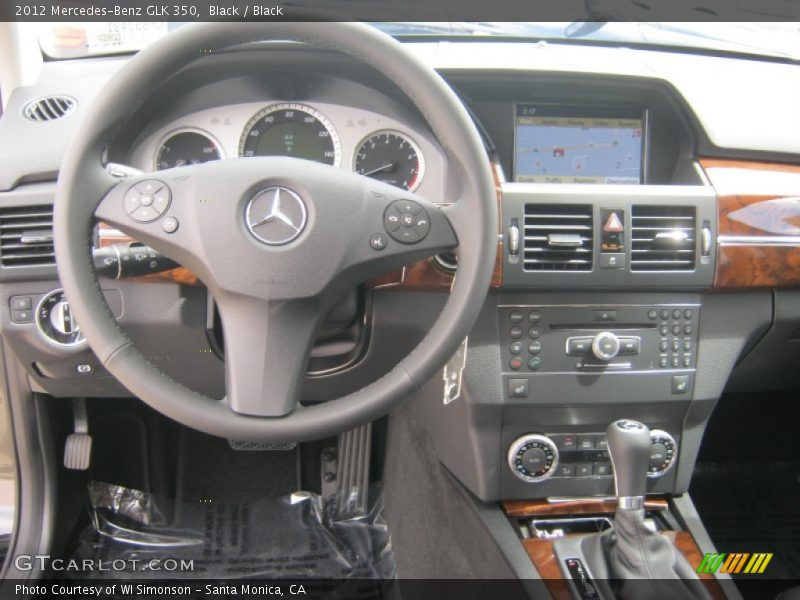 Black / Black 2012 Mercedes-Benz GLK 350